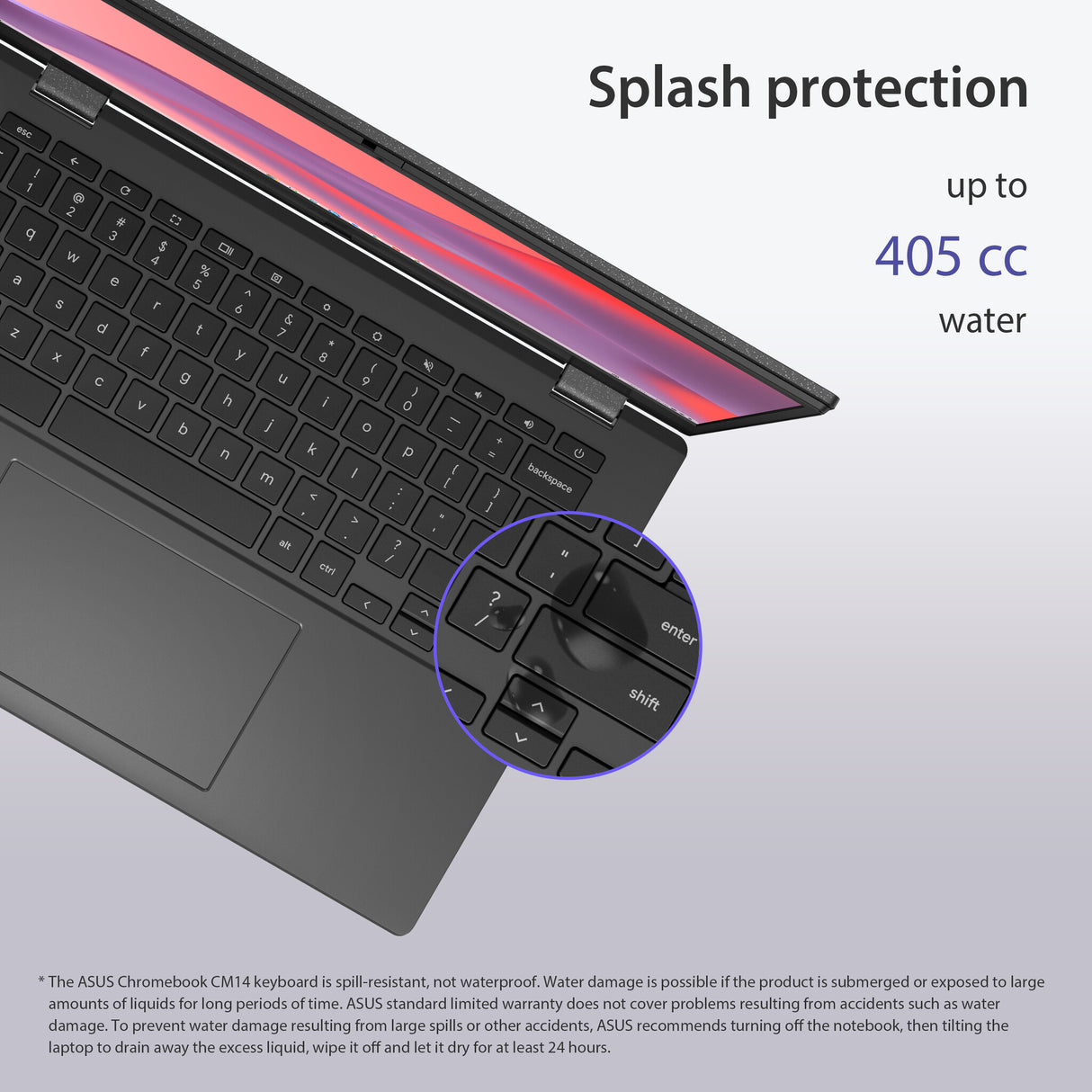 ASUS Chromebook CM14 CM1402CM2A-NK0116 MediaTek Kompanio 520 35.6 cm (14") Full HD 4 GB LPDDR4x-SDRAM 128 GB eMMC Wi-Fi 6 (802.11ax) ChromeOS Grey