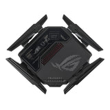 ASUS ROG Rapture GT-BE98 wireless router 10 Gigabit Ethernet Quad-band (2.4 GHz / 5 GHz-1 / 5 GHz-2 / 6 GHz) Black