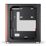 Jonsbo TK-0 BLACK computer case Black, Wood