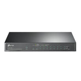 TP-LINK (TL-SG1210MPE) Switch intelligent Gigabit Easy 10 ports avec 8 ports POE+, 9 ports RJ45 et 1 port combo SFP/RJ45