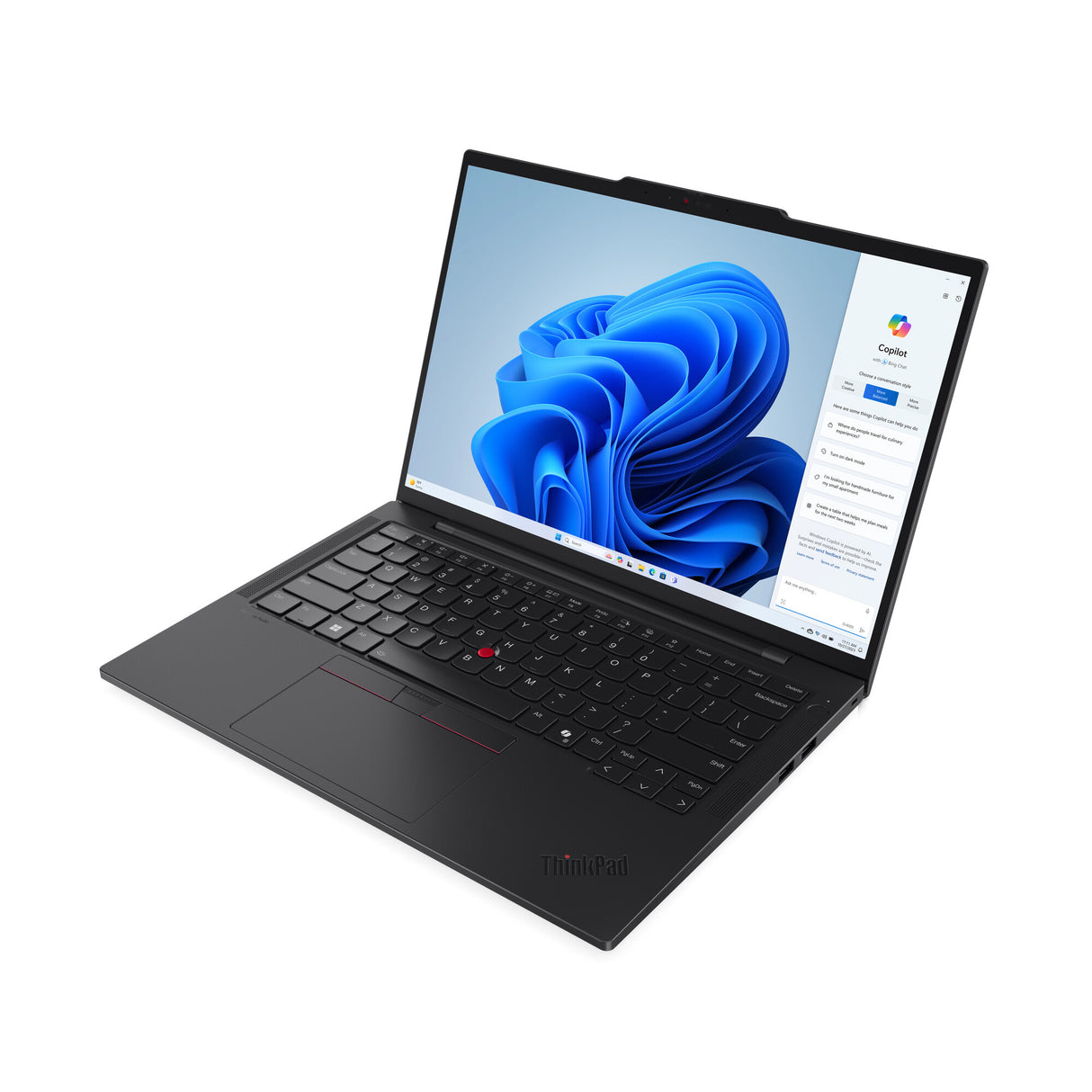 Lenovo ThinkPad T14s Intel Core Ultra 7 155U Laptop 35.6 cm (14") WUXGA 32 GB LPDDR5x-SDRAM 1 TB SSD Wi-Fi 6E (802.11ax) Windows 11 Pro Black