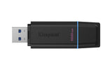 Kingston Technology DataTraveler 128GB Portable USB 3.2 Gen 1 Exodia Black/Blue