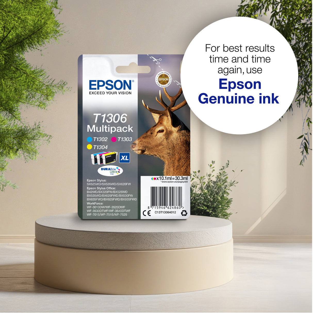 Epson Stag T1304 DURABrite Ultra Single Yellow Ink