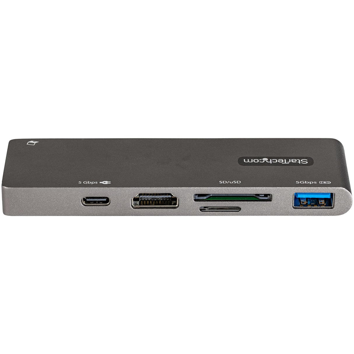 StarTech.com USB C Multiport Adapter for MacBook Pro/Air - USB Type-C to 4K HDMI, 100W Power Delivery Pass-through, SD/MicroSD Slot, 2-Port USB 3.0 Hub - Portable USB-C Mini Dock