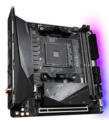 Placa base Gigabyte B550I AORUS PRO AX AMD Socket AM4 Mini ITX Dual HDMI/DIsplayPort M.2 RGB USB 3.2 tipo C