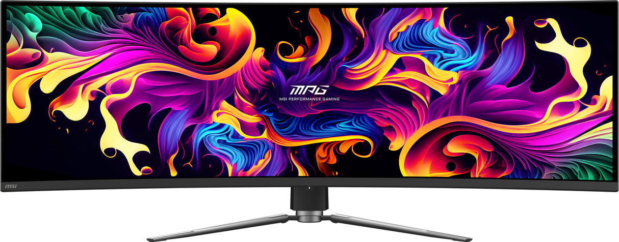 MSI MPG 491CQP QD-OLED computer monitor 124.5 cm (49") 5120 x 1440 pixels DQHD QDOLED Black