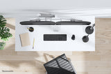 Neomounts DS75-450WH2 Monitor arm 17-32" - gas spring - Topfix - 180°-stop