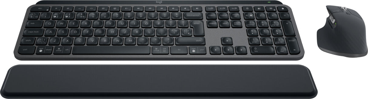 Logitech MX Keys S Combo keyboard Mouse included Office RF Wireless + Bluetooth QWERTY UK English Graphite