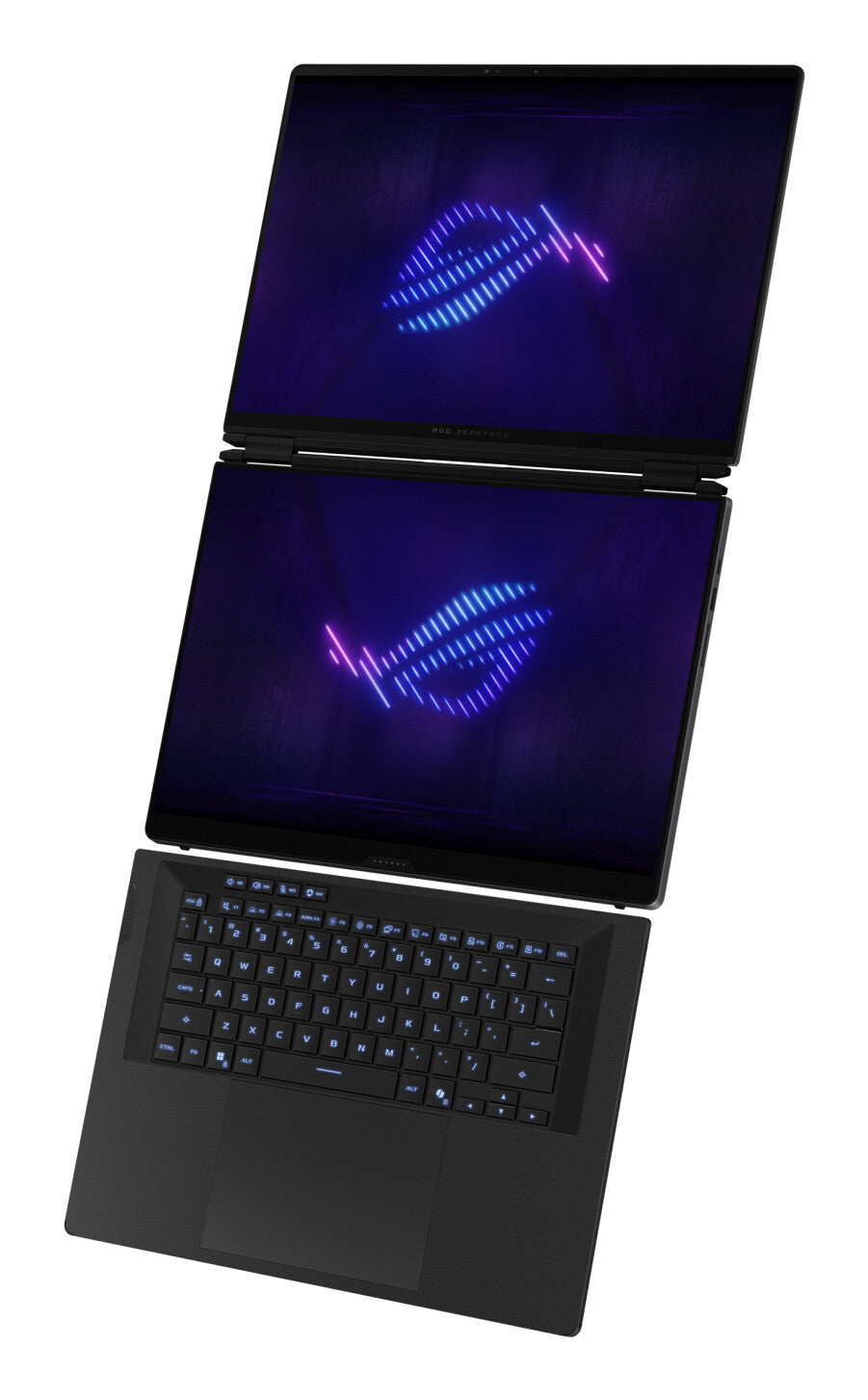 ASUS ROG Zephyrus Duo GX651AX-SR051W Intel Core Ultra 9 386H Hybrid (2-in-1) 40.6 cm (16") Touchscreen 3K 64 GB LPDDR5x-SDRAM 2 TB SSD NVIDIA GeForce RTX 5090 Wi-Fi 7 (802.11be) Windows 11 Home Grey QWERTY UK English