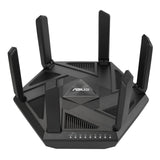 Asus (RT-AXE7800) AXE7800 Enrutador de tres bandas Wi-Fi 6E, banda de 6 GHz, WAN/LAN 2.5G, USB, AiMesh, navegación segura con un solo toque, seguridad mejorada