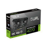 ASUS DUAL-RTX4070-O12GD6-EVO NVIDIA GeForce RTX 4070 12 GB GDDR6