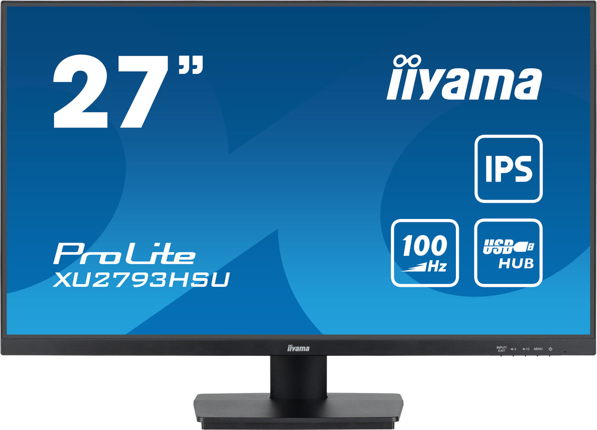 iiyama ProLite computer monitor 68.6 cm (27") 1920 x 1080 pixels Full HD LED Black