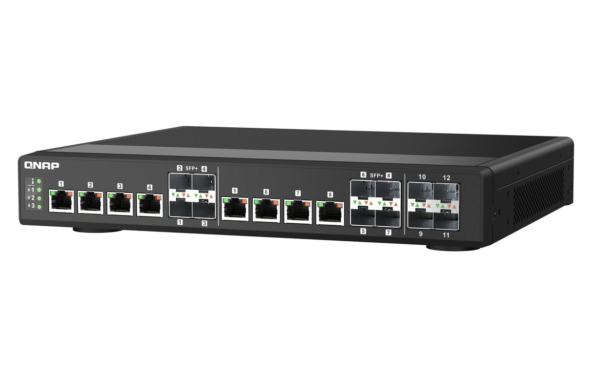 QNAP QSW-IM1200-8C network switch Managed L2 Black