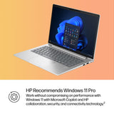 HP EliteBook 6 G1i AI Intel Core Ultra 5 225U Laptop 35.6 cm (14") WUXGA 16 GB DDR5-SDRAM 512 GB SSD Wi-Fi 6E (802.11ax) Windows 11 Pro AI PC Silver
