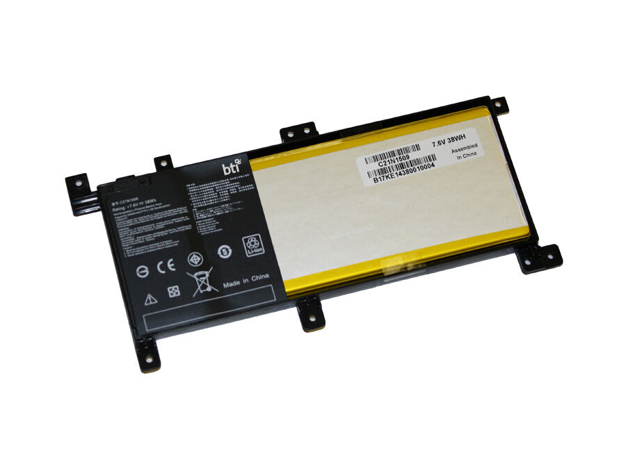 BTI 38Wh 2 cell C21N1509 compatible battery for ASUS F556U VIVOBOOK X556 VIVOBOOK X556UV VIVOBOOK X556UR VIVOBOOK X556UJ-XO015T VIVOBOOK X556UJ