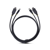 StarTech.com 6ft (1.8m) HDMI and USB 5Gbps KVM Cable, 4K 60Hz, HDMI 2.0 and USB Combo Cable for KVM Switches
