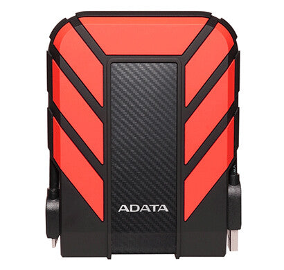 Adata HD710 Pro Durable 1TB USB 3.1 Disco duro externo portátil IP68 Impermeable, a prueba de golpes, a prueba de polvo, Rojo