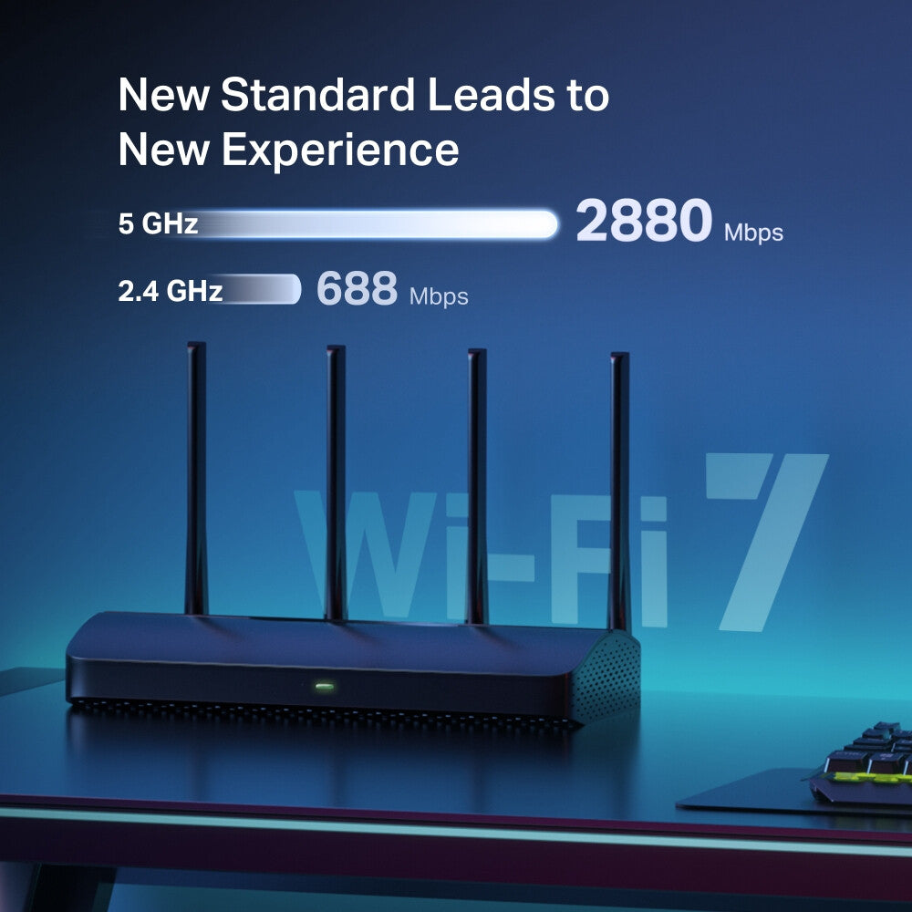 Computer Direct Wil Mercusys BE3600 Dual Band Wi-Fi 7 Router – Direct Computers