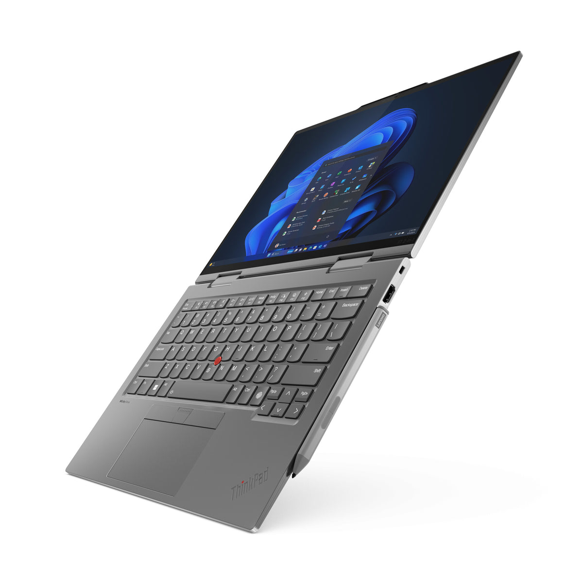 Lenovo ThinkPad X1 2-in-1 Gen 9 Intel Core Ultra 5 135U Hybrid (2-in-1) 35.6 cm (14") Touchscreen WUXGA 32 GB LPDDR5x-SDRAM 512 GB SSD Wi-Fi 6E (802.11ax) Windows 11 Pro Grey UK English