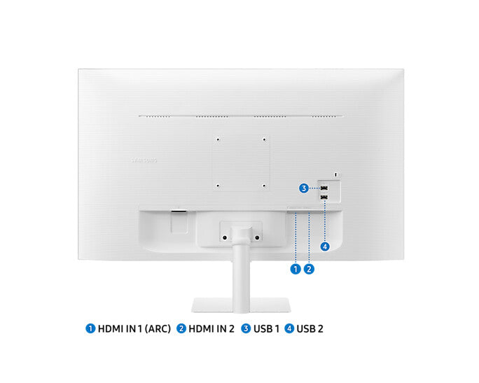 Samsung LS27CM501EU computer monitor 68.6 cm (27") 1920 x 1080 pixels Full HD LED White