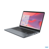 Lenovo 14e Intel® N N200 Chromebook 35.6 cm (14") Full HD 8 GB LPDDR5-SDRAM 128 GB eMMC Wi-Fi 6E (802.11ax) ChromeOS Grey