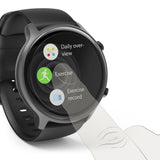 Hama Fit Watch 6910 3.25 cm (1.28") LCD 46 mm Digital Touchscreen Grey GPS (satellite)