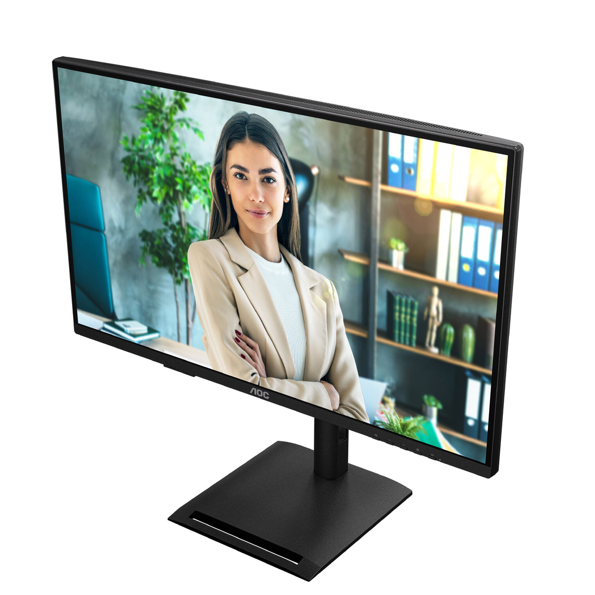 AOC Q27P4C computer monitor 68.6 cm (27") 2560 x 1440 pixels Quad HD Black