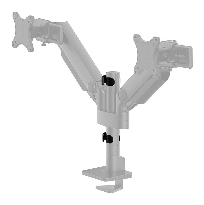 Neomounts DS65S-950BL2 Monitor arm 24-34" - gas spring - Topfix - multi-adjustable - 180°-stop