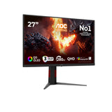 AOC G4 Q27G4ZD computer monitor 67.3 cm (26.5") 2560 x 1440 pixels Quad HD QD-OLED Black, Red