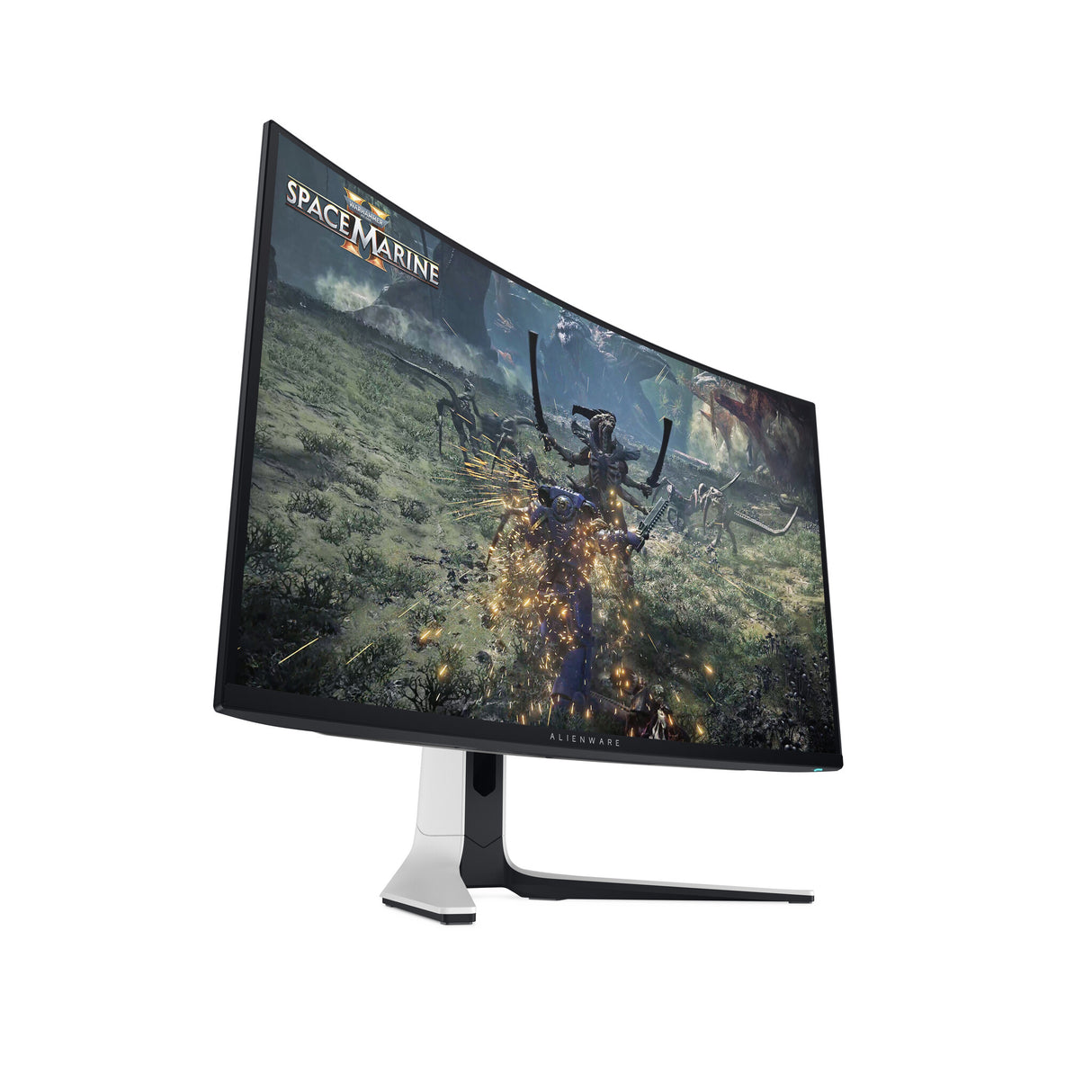 Alienware AW3225QF computer monitor 81.3 cm (32") 3840 x 2160 pixels 4K Ultra HD QD-OLED Black, White