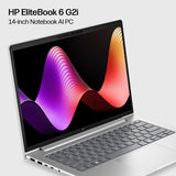 HP EliteBook 6 G2i 14 inch Notebook AI PC Intel Core 5 320 Laptop 35.6 cm (14") WUXGA 16 GB DDR5-SDRAM 512 GB SSD Wi-Fi 7 (802.11be) Windows 11 Pro Silver