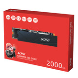 ADATA GAMMIX S50 CORE 2 TB M.2 PCI Express 4.0 NVMe 3D NAND