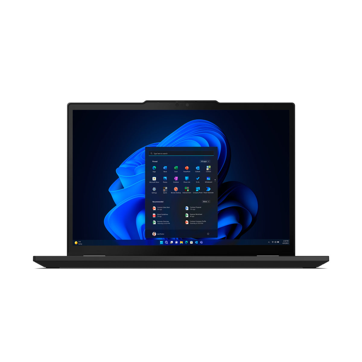 Lenovo ThinkPad X13 Gen 5 Intel Core Ultra 5 125U 16GB RAM 256GB SSD 13.3" WUXGA IPS Touchscreen Windows 11 Pro 2-in-1 Business Laptop with Pen - Black