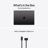 Apple MacBook Pro 16-inch : M5 Pro chip with 18‑core CPU and 20‑core GPU, 24GB, 1TB SSD - Space Black