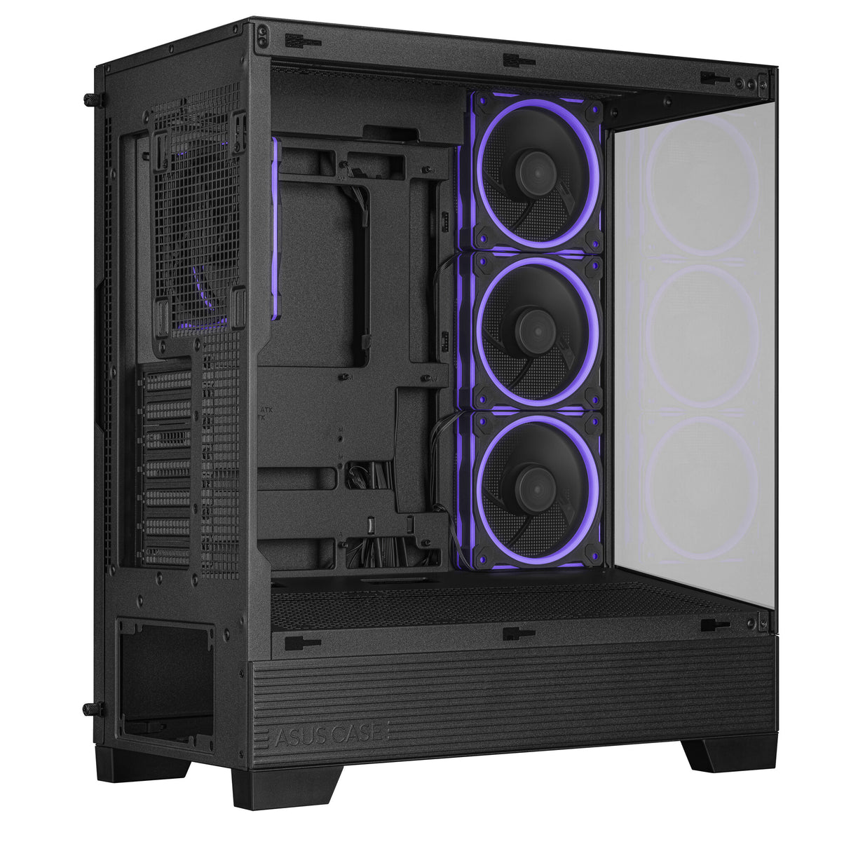 ASUS A31 Plus TG ARGB BLACK Midi Tower