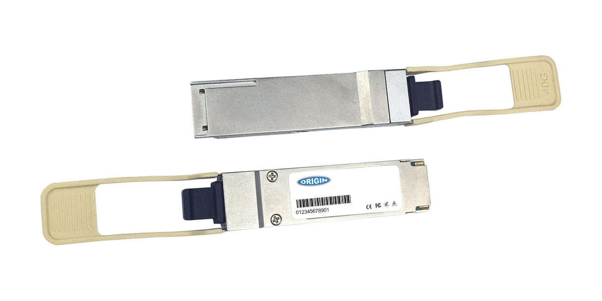 Origin Storage 407-BBBW Dell Compatible Transceiver QSFP+ 40GBase-eSR4 (850nm MMF 150m MPO DOM)