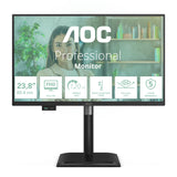 AOC 24P4U computer monitor 60.5 cm (23.8") 1920 x 1080 pixels Full HD Black