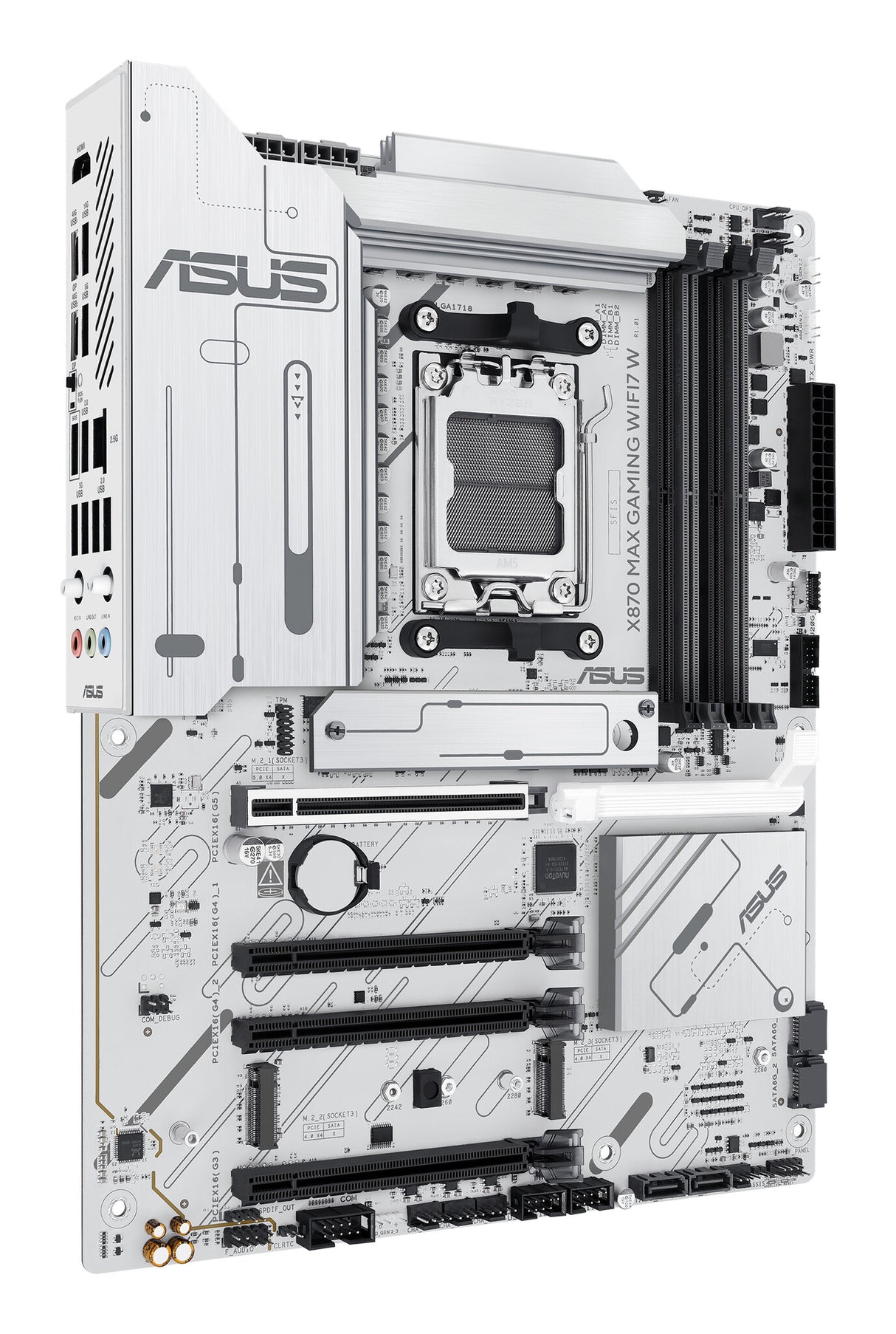 ASUS X870 MAX GAMING WIFI7 W AMD X870 Socket AM5 ATX