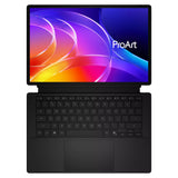 ASUS ProArt PZ14 HT7407NA-SN035W Copilot+ PC Snapdragon X2E-88-100 Laptop 35.6 cm (14") Touchscreen WQXGA+ 16 GB LPDDR5x-SDRAM 1 TB SSD Wi-Fi 7 (802.11be) Windows 11 Home Black QWERTY UK English