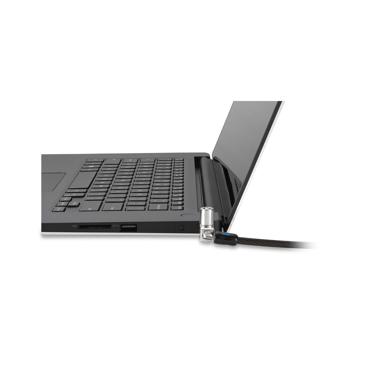Kensington Slim N17 2.0 Keyed Dual Head Laptop Lock for Wedge-Shaped Slots