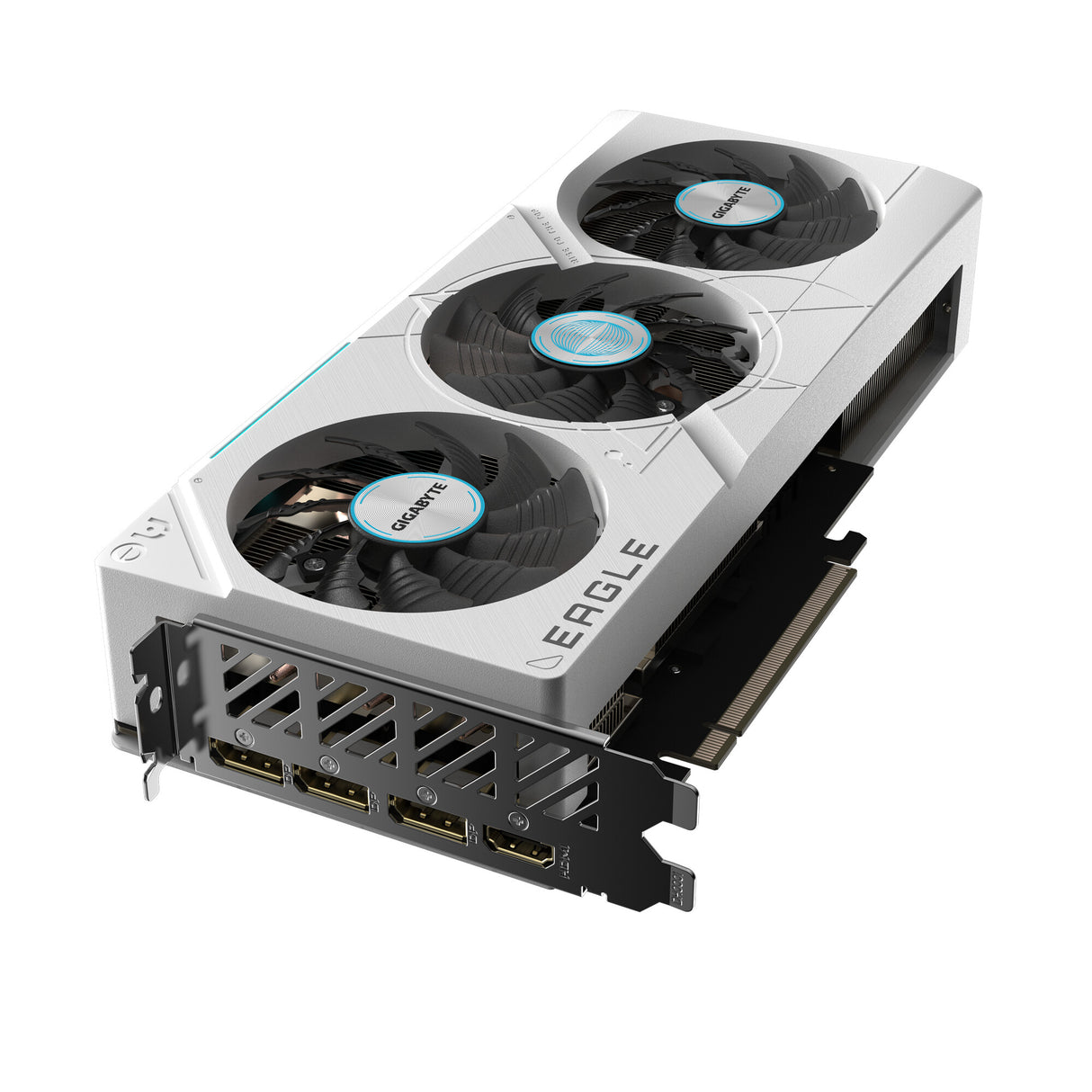 GIGABYTE GeForce RTX 4070 SUPER EAGLE OC ICE 12G Graphics Card - 12GB GDDR6X, 192bit, PCI-E 4.0, 2535MHz Core Clock, 3 x DisplayPort 1.4a, 1 x HDMI 2.1a, NVIDIA DLSS 3, GV-N407SEAGLEOC ICE-12GD