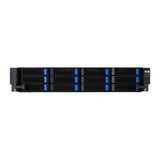 ASUS RS521A-E12-RS12U Socket SP5 Rack (2U) Black, Silver