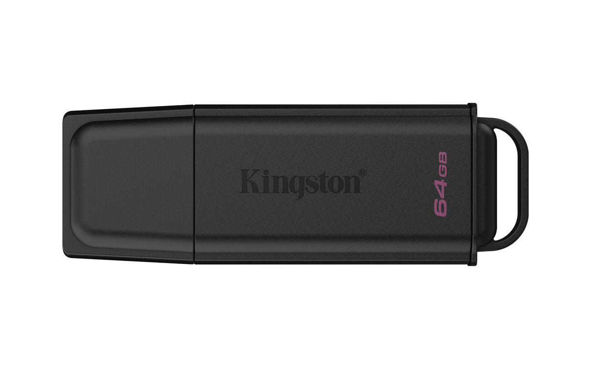 Kingston Technology DataTraveler 64GB Portable USB 3.2 Gen 1 Exodia Black