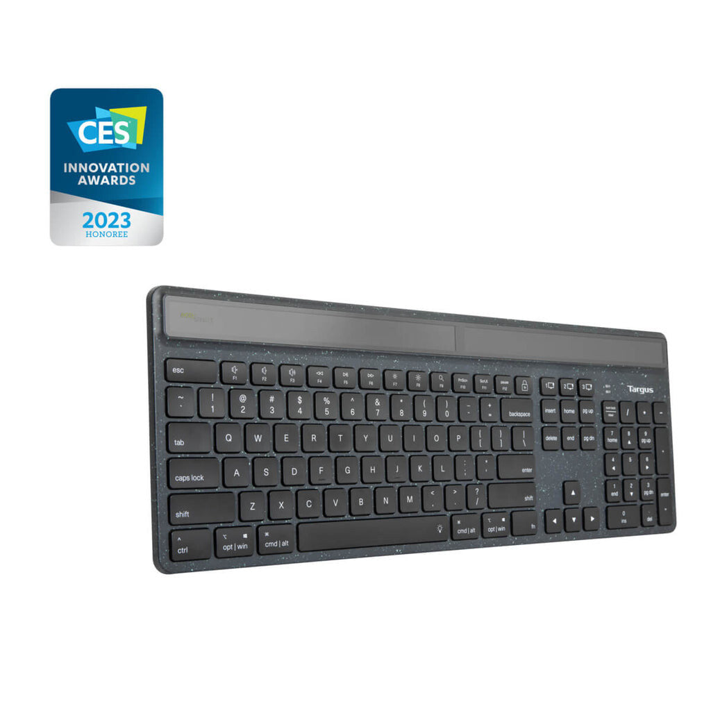 Targus EcoSmart AKB868UK keyboard Universal Bluetooth QWERTY UK English Black