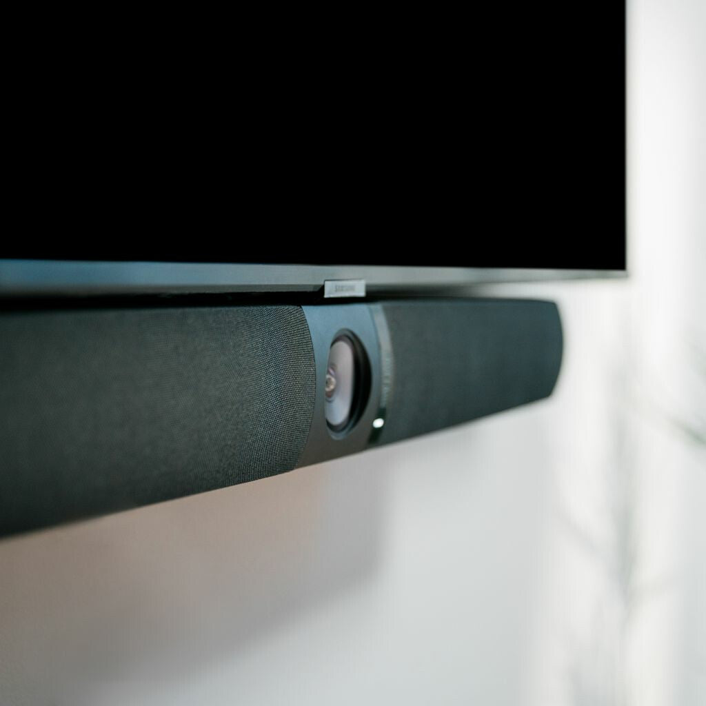 Owl Labs Owl Bar Video Conferencing Device — 4K Video Conferencing Bar with Active Speaker Focus (Add a Meeting Owl 3 or Pro for 360-Degree Coverage and Automatic Camera Switching)