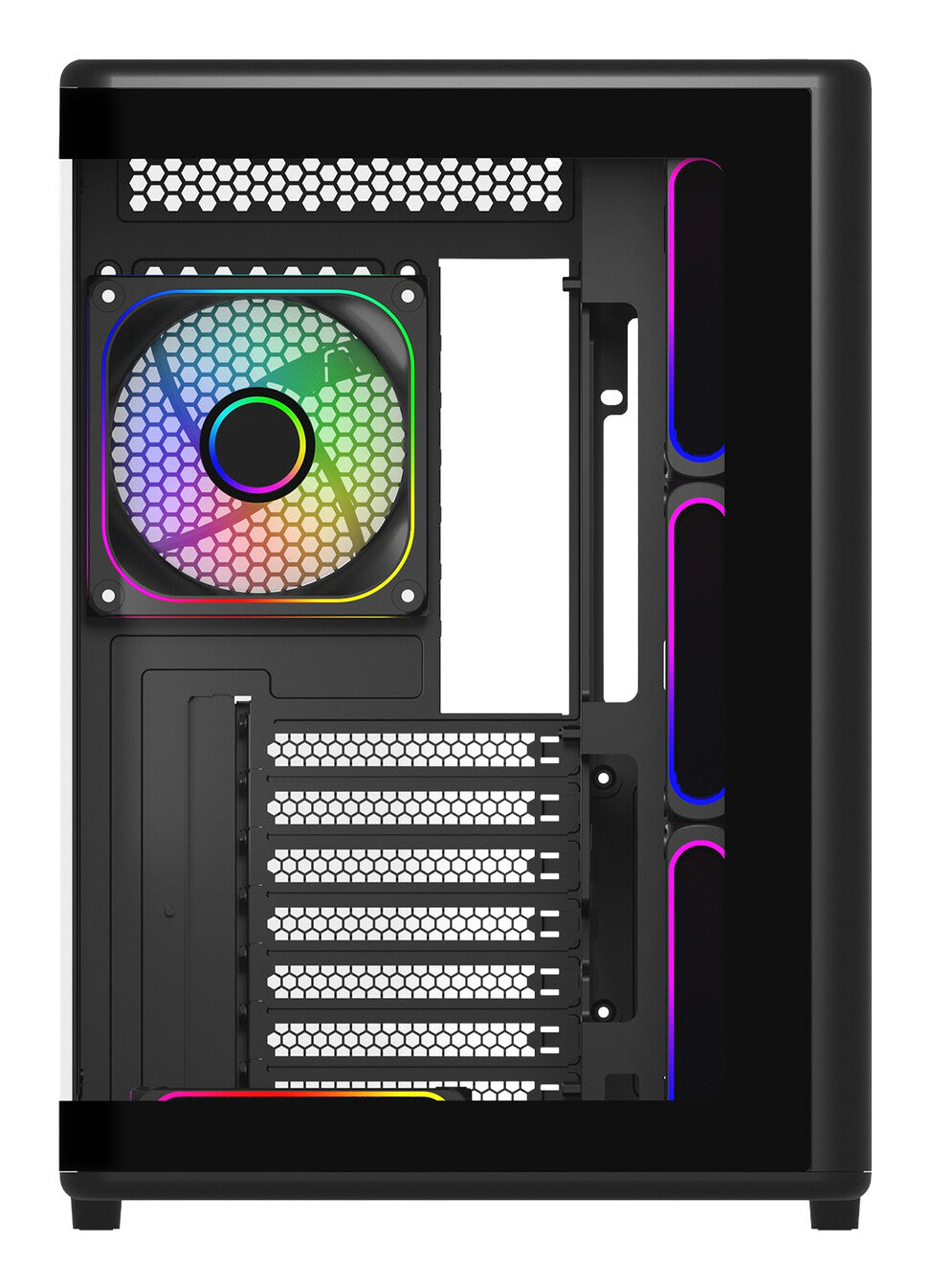 Cooler Master Elite 600 Midi Tower Black, Transparent