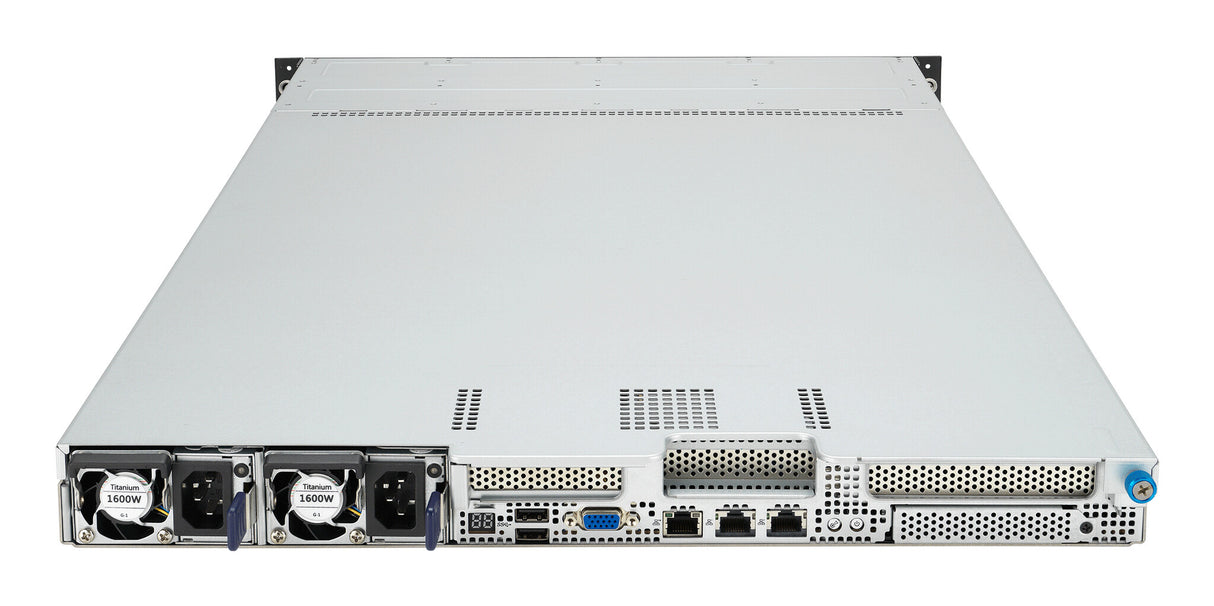 ASUS RS501A-E12-RS12U LGA 6096 Rack (1U) Black, Silver