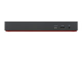 Lenovo 40B00300EU laptop dock/port replicator Wired Thunderbolt 4 Black, Red