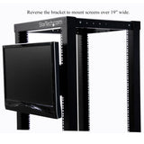 StarTech.com Universal VESA LCD Monitor Mounting Bracket for 19in Rack or Cabinet