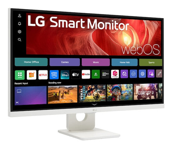 LG 27U731SA-W computer monitor 68.6 cm (27") 3840 x 2160 pixels 4K Ultra HD LCD White